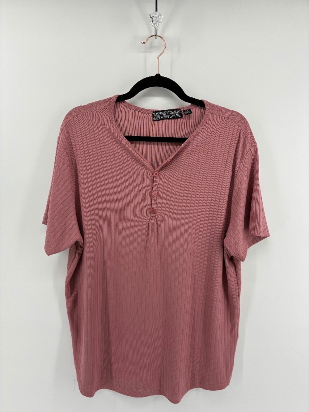 Kangol Pink Mauve Short Sleeve Women's Tee